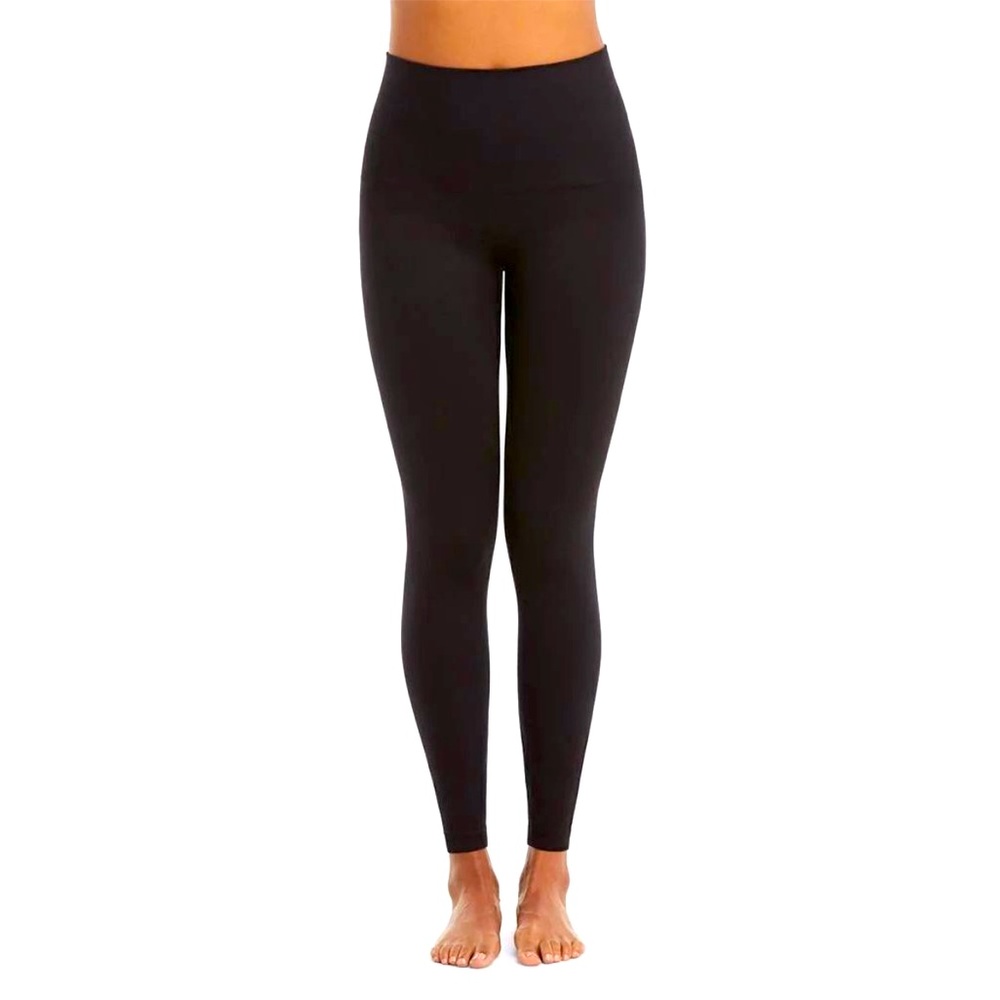 Spanx Look At Me Now Leggings, Black, size Large